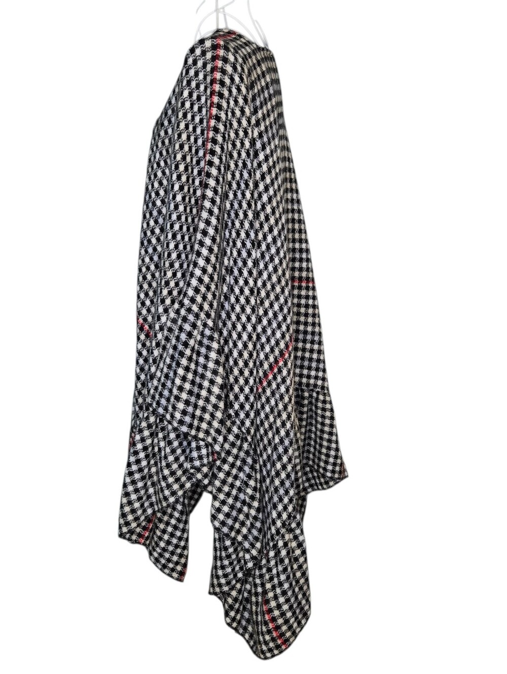 NWT Torrid Gingham Ruffle Ruana Cape - One Size Fits Most - Picture 6 of 9